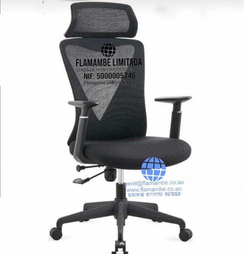 Cadeira Executiva Ergonómica em Tecido Lavável – Costa Alta