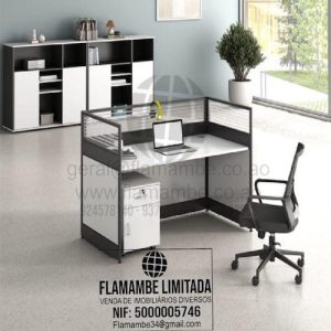 Estação de Trabalho com 2 Postos – Design Funcional e Elegante