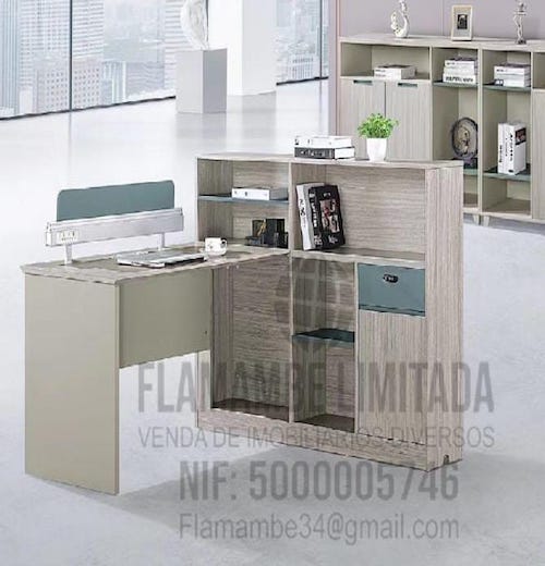Estação de Trabalho para 2 Lugares – Design Moderno e Funcional
