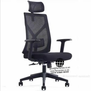 Cadeira Executiva Ergonômica com Apoio de Cabeça – Conforto e Estilo para Seu Escritório