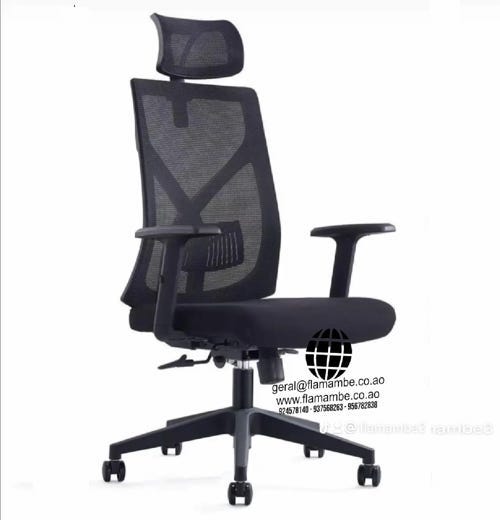 Cadeira Executiva Ergonômica com Apoio de Cabeça – Conforto e Estilo para Seu Escritório
