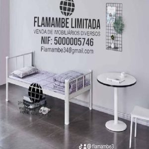Cama de Solteiro de Ferro