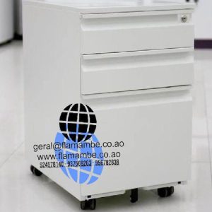 Bloco de Gavetas com Rodas – 3 Gavetas