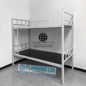 Beliche Metálico Resistente – Ideal para Quartos, Colégios e Alojamentos