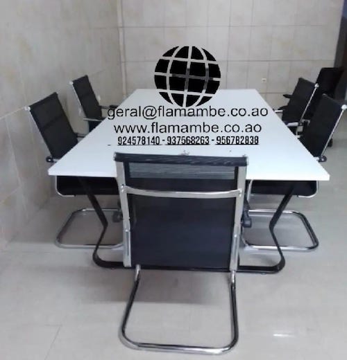 Mesa para Reuniões Retangular
