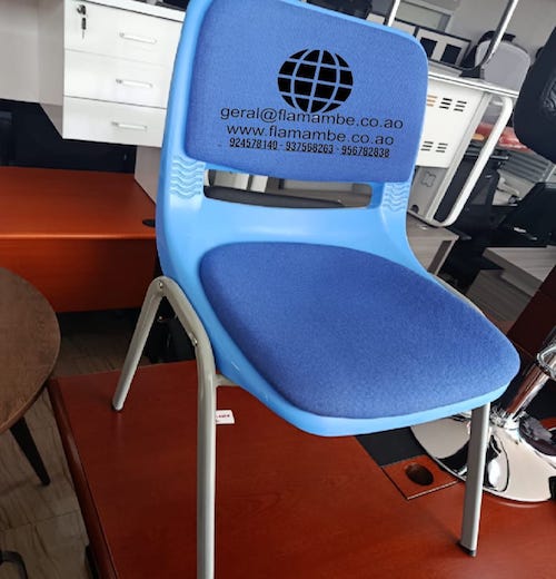 Cadeira Fixa de 4 Pés